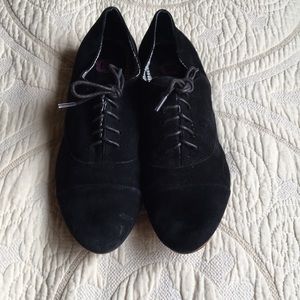 BP Nordstrom Suede Oxford shoes